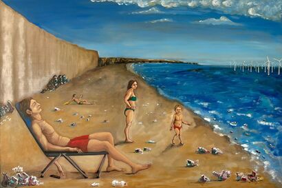 Spiaggia - a Paint Artowrk by Gabriele Pietrantuono